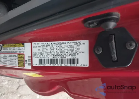 2010 Toyota Tacoma from USA, damaged, VIN 5TETX4CN8AZ685258